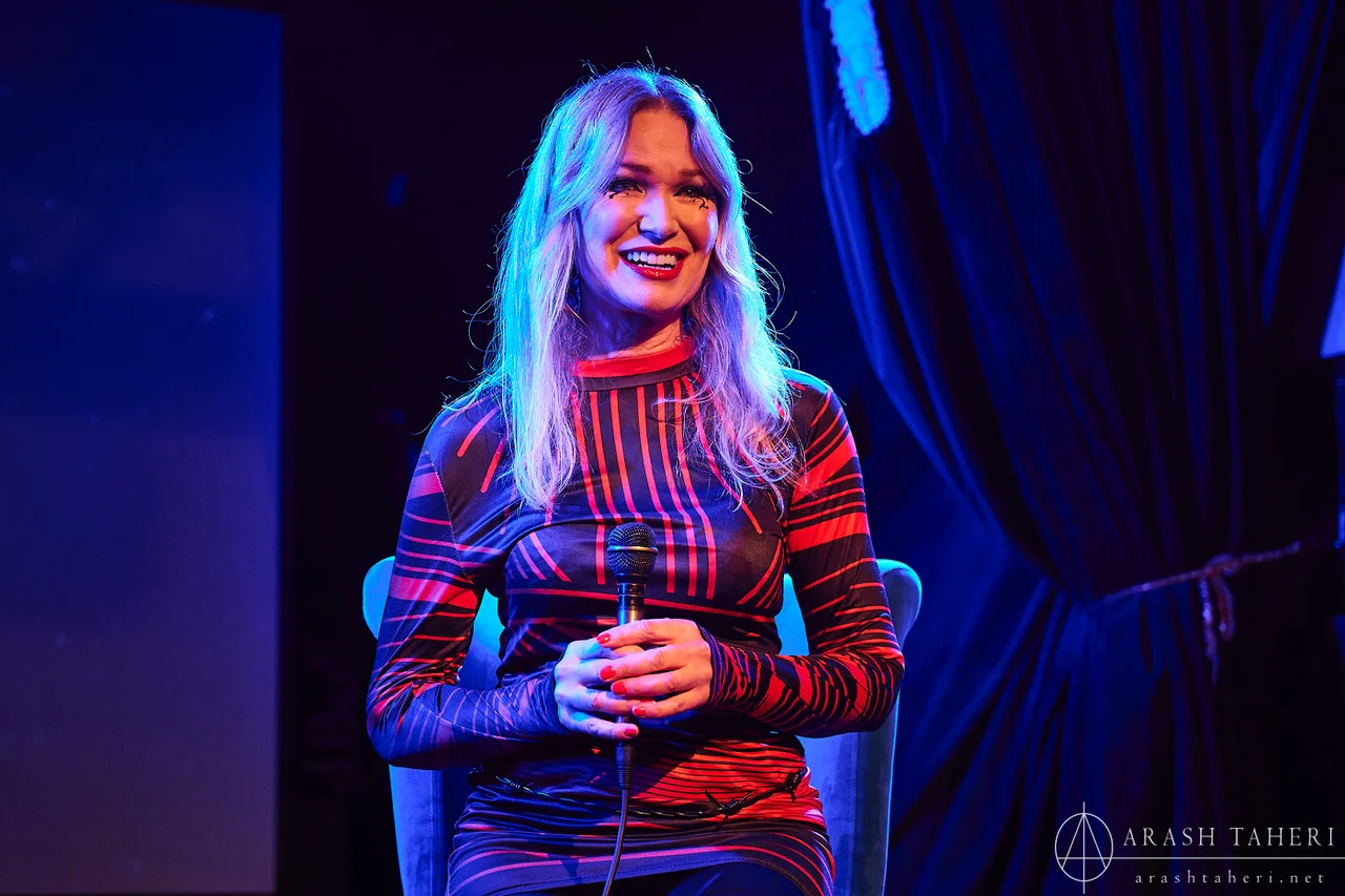 Pressefoto Benedicte Adrian til Rockheim